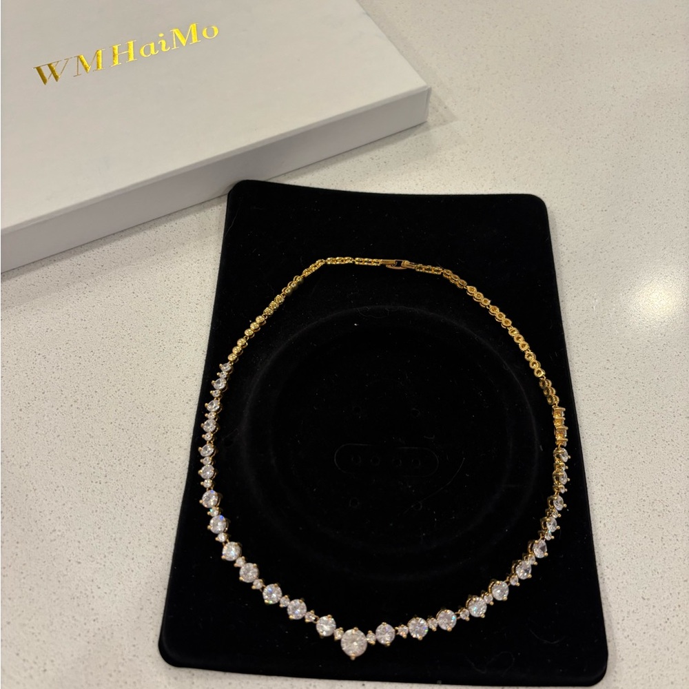 Gold and Silver Women's Necklace with headband